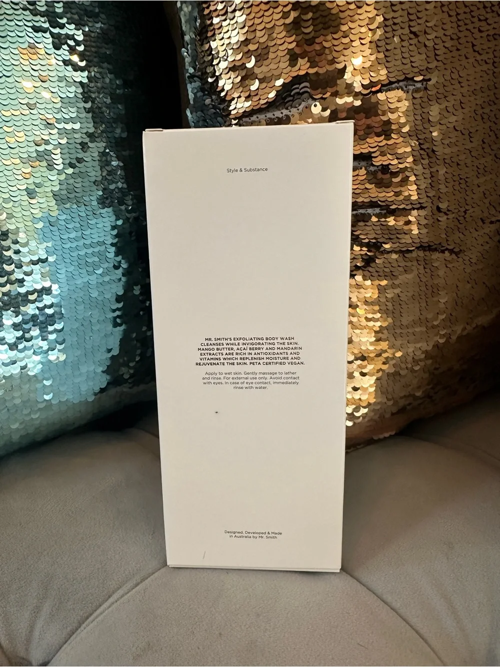 Mr. SMITH Exfoliating Body Wash